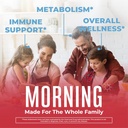 MaryRuth Organics Liquid Morning Multivitamin & Liquid Nighttime Multimineral Bundle, Vegan Vitamin C, Vitamin D, B Complex, Magnesium, Energy, Beauty, Sleep Support, NO Melatonin, 32 Fl Oz Each 4