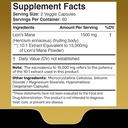WELLNESS LABSRX Lions Mane Capsules and Berberine Capsules 4