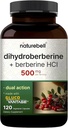 NatureBell Dihydroberberine with Berberine HCl 500mg, 120 Veggie Capsules | 5X Better Absorbed with GlucoVantage | Supports Balanced Sugar Levels & Heart Health | Vegan, Non-GMO 2