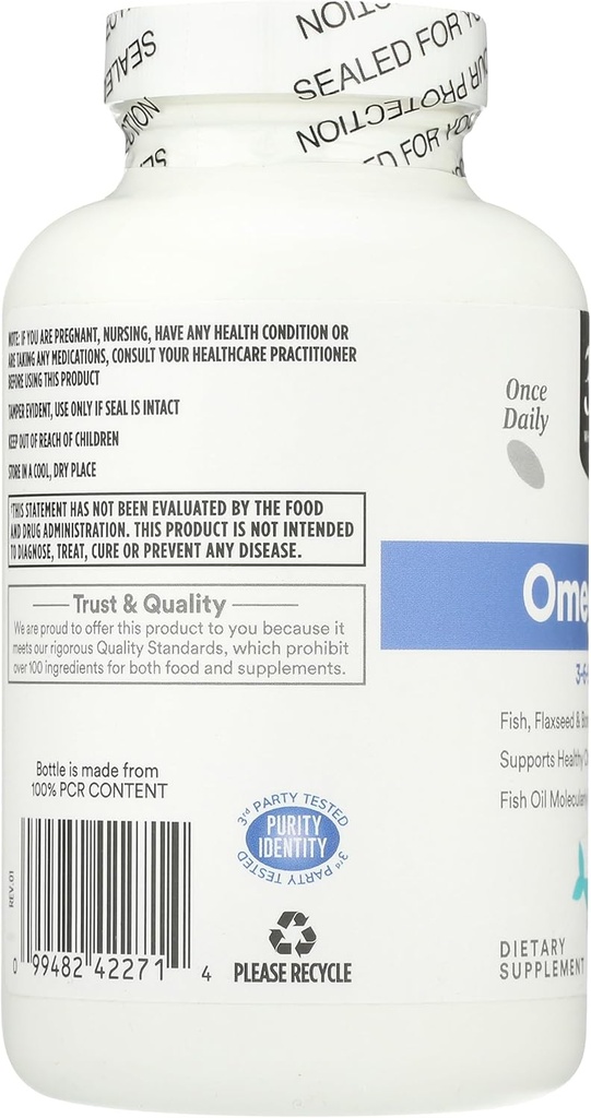 365 by Whole Foods Market, Omegaforce 3 6 9 Complex, 120 Softgels (Pack of 2) 5