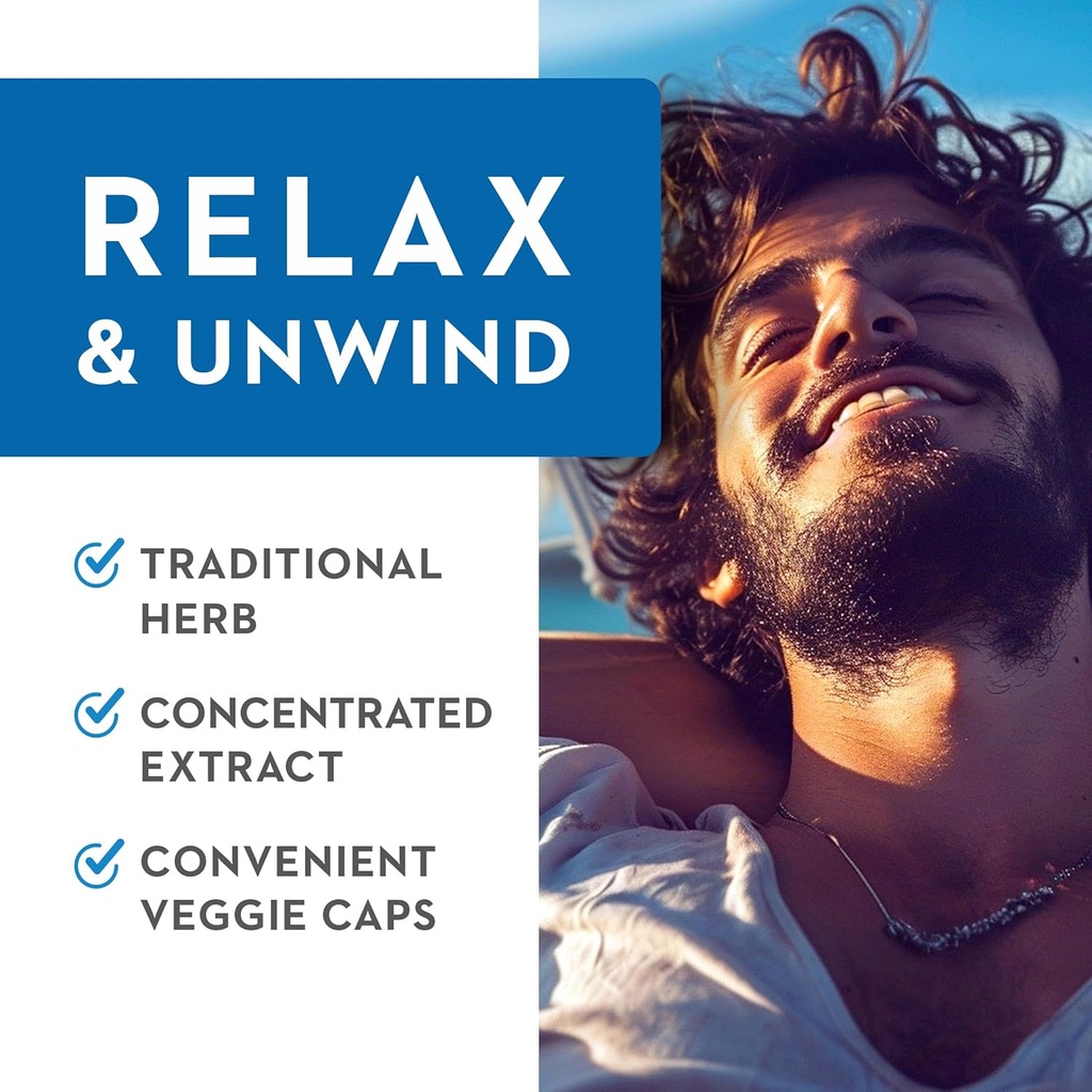 Vitaminerals 33+ Baldrian® Plus Natural Relaxing Support Standardized Valerian Extract (120) 5