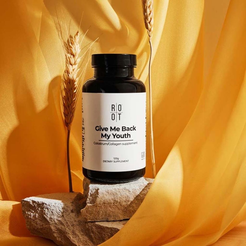 THEROOTBRANDS Root GMBMY (120gr) - Anti Aging Health Supplement by Dr. Rahm - Blend of Collagen & Colostrum to Help Strengthens Body 5