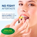 Vegan Omega 3 Supplement High Potency EPA DHA Omega 3 Supplement from Algae Oil Easy to Swallow Small Soft Gel Capsules. 5