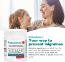 Migraine Relief - Patented Butterbur Root Extract, 75mg PA-Free Butterbur Extract in Gelatin Capsules, Ideal Real Butterbur for Migraines Solution Prevention 3