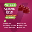Viteey Collagen Gummies with Biotin Gummies for Hair Skin and Nails Vitamins - Biotin and Collagen Supplements for Women & Men - Vegan, Gluten-Free – 120 Count 6