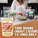 XPRS Nutra Ginseng Root Extract Powder - Ginseng Powder Supports Cognitive Function, Physical Performance, and Immune System - Vegan Friendly Panax Ginseng in Powder Form (4 Ounce) 6