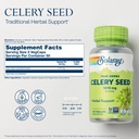 Solaray Celery Seed, 505mg, 100 Vegetarian Capsules 4