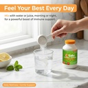 C-Salts Vitamin C Powder Supplement - 100% Pure High Dose Buffered Vitamin C Powder for Immune Support - Organic, Sugar-Free, Vegan, Non-GMO, Stomach-Friendly, Original 8 oz 5