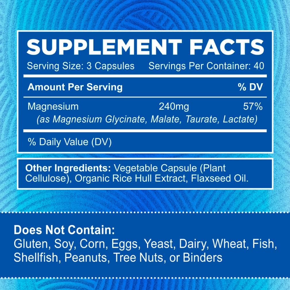 Zentastic 4-in-1 Magnesium Complex and Vitamin B-Complex and Vitamin D3 K2 5