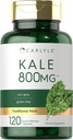 Carlyle Kale Extract 800mg | 120 Capsules | Non-GMO and Gluten Free 2