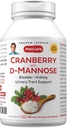 ANDREW LESSMAN Cranberry with D-Mannose - 60 Capsules - Supports Bladder, Kidney and Urinary Tract Health. High Potency Standardized Cranberry Concentrate and D-Mannose. Easy to Swallow Capsules 2