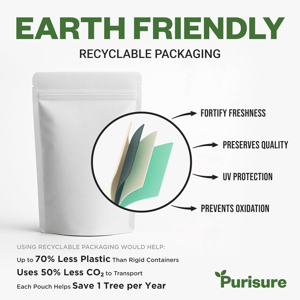 Purisure Dihydromyricetin Powder, 100g, 100% Pure DHM Supplements, Liver Support and Overall Wellness, Premium Quality DHM Supplement, Dihydromyricetin (DHM) Powder for Worry-Free Night Outs 5