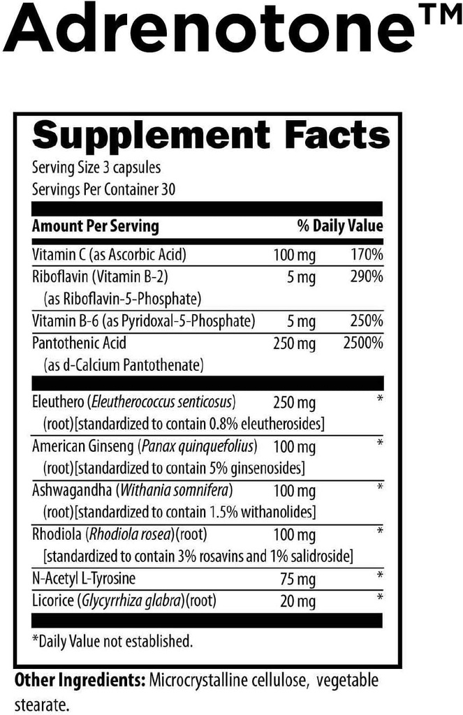 Designs for Health Magnesium + Adrenal Support Duo - Magnesium Buffered Chelate + Adrenotone Adaptogenic Herbs and Nutrients (2 Product Set) 4