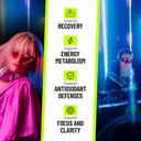 Rave Aid Supplement - Concert & Festival Essentials Supplement with NAC 500mg | Doctor 5-HTP-Free Formula | After Party Vitamins & Immune Support | Music Festival Rave Kit - 60 Capsules 4