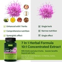 Silymarin Milk Thistle Liver Detox Capsules for Fatty Liver, Alcachofa y Cardo Mariano con Silimarina para el Higado Graso, Liver Cleanse Detox & Repair Formula w/Artichoke Extract. 120Count 6