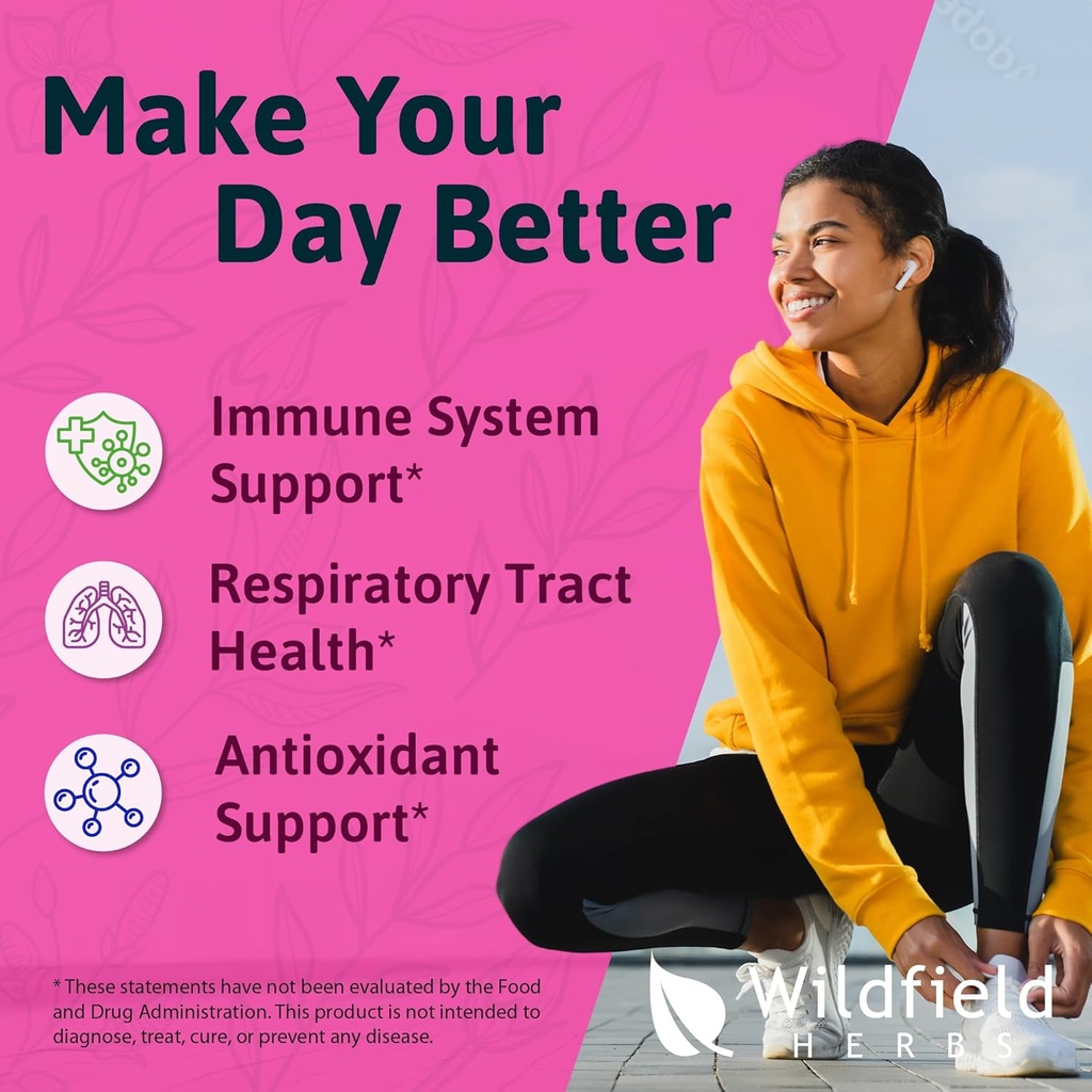 Liquid Echinacea Extract - Echinacea Root Drops Tincture 2440mg (Echinacea purpurea) Herbal Supplement Absorbs Better Than Capsules, 1 Month Supply, 84 Servings, Alcohol-Free - 2 Oz, Pack of 1 4