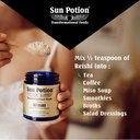 Sun Potion Reishi Mushroom Powder (Organic) - (100g) 4