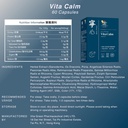Vita Calm Sleep Aid (寧心) – Natural Herbal Supplement with Lingzhi Mushrooms – Supports Relaxation and Better Sleep – Non-Addictive Formula for Stress Relief and Improved Sleep Quality – 60 Capsules 5