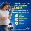 Vegan Prenatal Vitamins with DHA (60 Count) Omega-3 - Qwell Better Than Fish Oil, Brain Function - 820 Mg Algae DHA & EPA, Vegan Prenatal Vitamins with Vitamin E, Carrageenan-Free 4