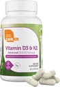 Zahler Vitamin D3 5000 IU K2 - Advanced Vitamin D3 K2 Formula - Bone Density & Calcium Absorption - Kosher Vegetarian MK7 Vitamin K2 D3 Vitamin Supplement - VIT D3 K2, Vitamin D K2 (60 Capsules) 2