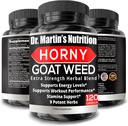 Super Strength 1590mg Horny Goat Weed 120 Capsules With Maca Arginine & Ginseng - Naturally Boost your Health, Workout Performance, Endurance & Energy, Joint Health For Men & Women (120C) 2