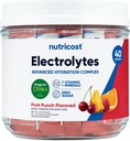 Nutricost Electrolytes Complex, Fruit Punch Flavored, 40 Stickpacks - Advanced Hydration Complex 2