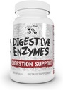 5% Nutrition Rich Piana Digestive Enzymes w/Vitamin B Complex | Enzymes for Protein, Carb, Fat, Fiber & Lactose Breakdown | Betaine, Bromelain, Papain (Papaya), Lipase, Lactase, 60 Veg Caps (30 Svgs) 2