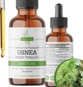 Organic Usnea Liquid Drops - Natural Immune Support and Respiratory Health for Adults - Vegan, Alcohol-Free, Made in USA, 2 Fl Oz 2
