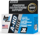 BPI Sports A-HD Elite – Men’s Powerful Testosterone Booster for Stamina, Strength, Sexual Support – Supports Muscle, Libido & Metabolism – Natural Testosterone Supplement – 30 Servings – 500mg 2