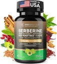Berberine 1300mg with Green Tea Extract, Resveratrol, Red Yeast Rice & CoQ10 – 13-in-1 Immune Health, Natural Metabolic Support – 60 Capsules – Non-GMO, Lab Tested 2