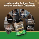 Berberine 1300mg with Green Tea Extract, Resveratrol, Red Yeast Rice & CoQ10 – 13-in-1 Immune Health, Natural Metabolic Support – 60 Capsules – Non-GMO, Lab Tested 4