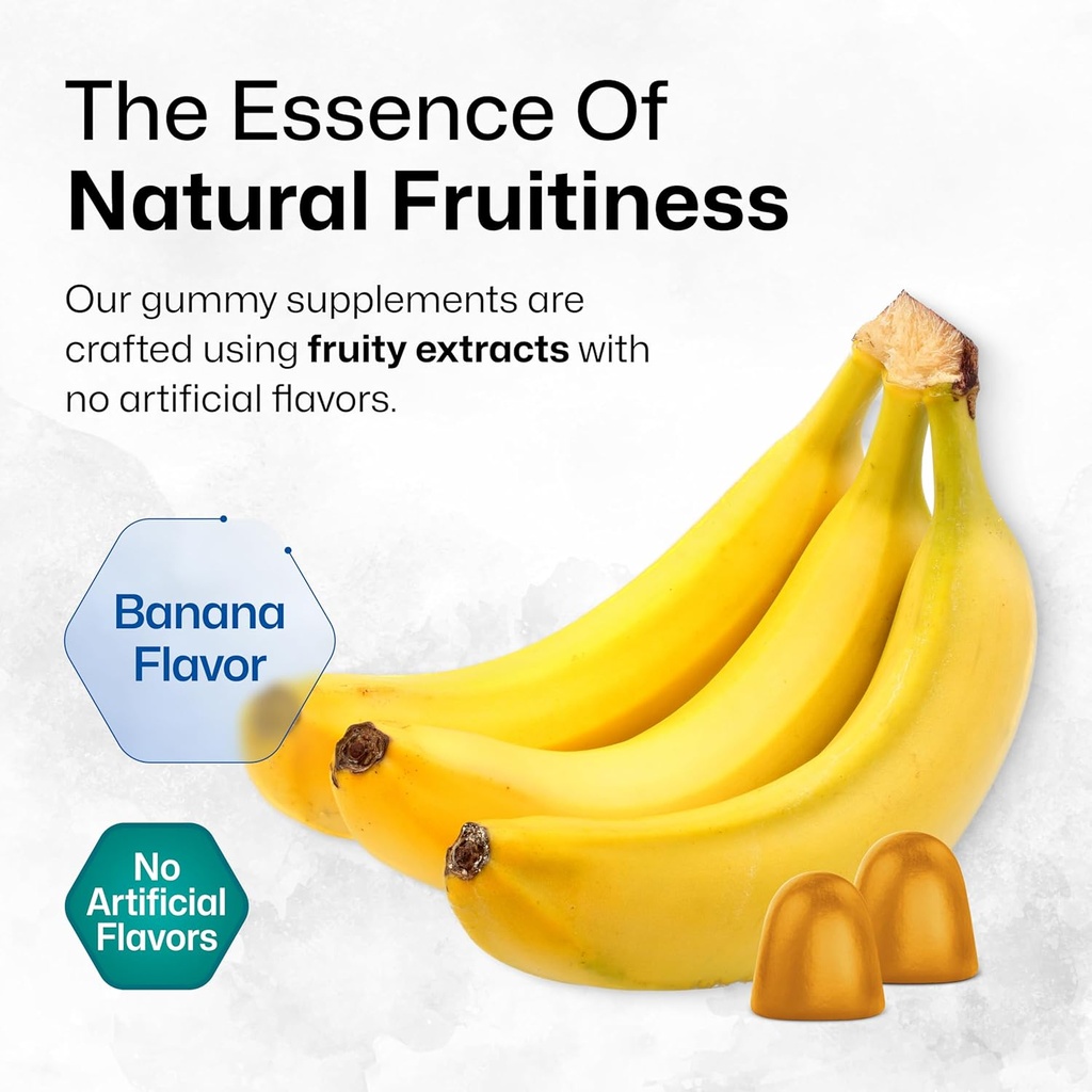 BIO KRAUTER Lions Mane Gummies for Adults - 1000 mg Strength - 60 Vegan Mushroom Supplement Chews - Lions Mane Supplement for Brain - Gelatine-Free 6