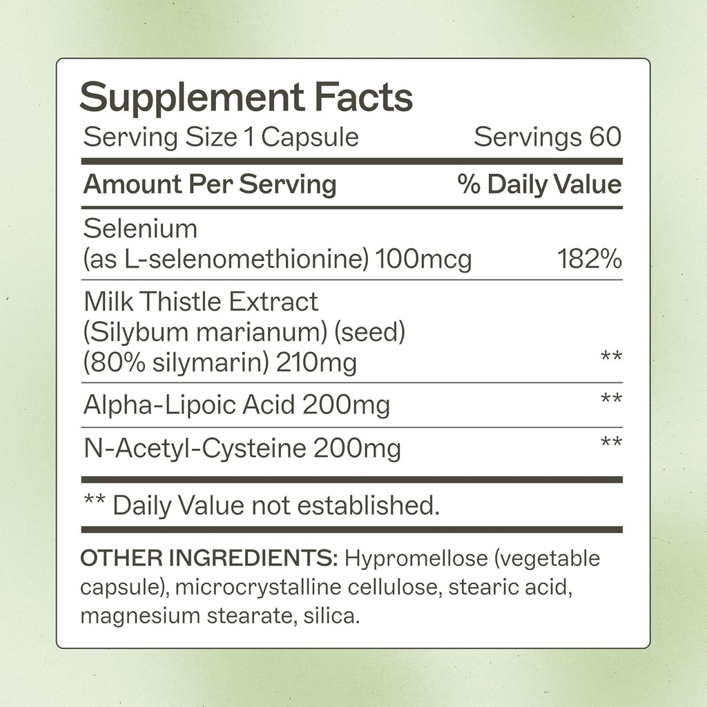 Amy Myers MD Liver Support - Supports Healthy Liver Function, Detox Pathways & Antioxidant Activity - with Selenium, Milk Thistle, Turmeric - 60 Capsules 3