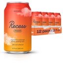 Recess Mood Magnesium & Adaptogen Drink, Relaxation Beverage, 12 ounce (Blood Orange, 12 pack) 2