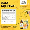 Wild & Organic Turmeric Ginger Tincture 4 fl oz & Green Tea Tincture 4 fl oz 4