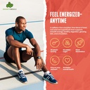 Organic Muscle Brain Boost Nootropics Blend - Vegan & Organic Superfood Health Supplements for Focus, Memory & Productivity with Ashwagandha, Ginkgo & Ginseng - Chocolate Flavor, 20 Servings 3