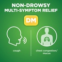 Basic Care Tussin Cough Plus Chest Congestion DM Syrup, Raspberry Flavor, 8 fl oz (Pack of 1) 3