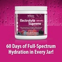 Jigsaw Health Electrolyte Supreme | Broad Spectrum of Electrolytes + Trace Minerals | Berry-Licious Flavor | 60 Servings (Jar) 6
