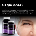 Maqui Berry, 900mg Aristotelia Chilensis Extract, 90 Capsules 45 Day Supply, Non-GMO, Gluten Free, Supplement for Dry Eyes 4