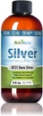 NutriNoche Colloidal Silver Liquid - Premium Silver for Immune Support - Organic Plata Coloidal para Tomar - 99.99% Ultra Pure Nano Particles for Optimal Absorption - 30 ppm 8 oz 2