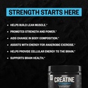 ONNIT Creatine Monohydrate Powder – IGEN™ Non-GMO Tested, 5g Premium Creatine for Muscle Strength, Power & Lean Mass, Supports Brain Health & Cellular Energy, Unflavored, 30 Servings, 5.29 oz 5