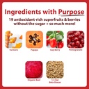 MacroLife Naturals Miracle Reds Superfood Supplement Powder Antioxidants Polyphenols Enzymes Probiotics - Raw Non-GMO Organic Vegan Gluten & Dairy Free (30 Servings) 3