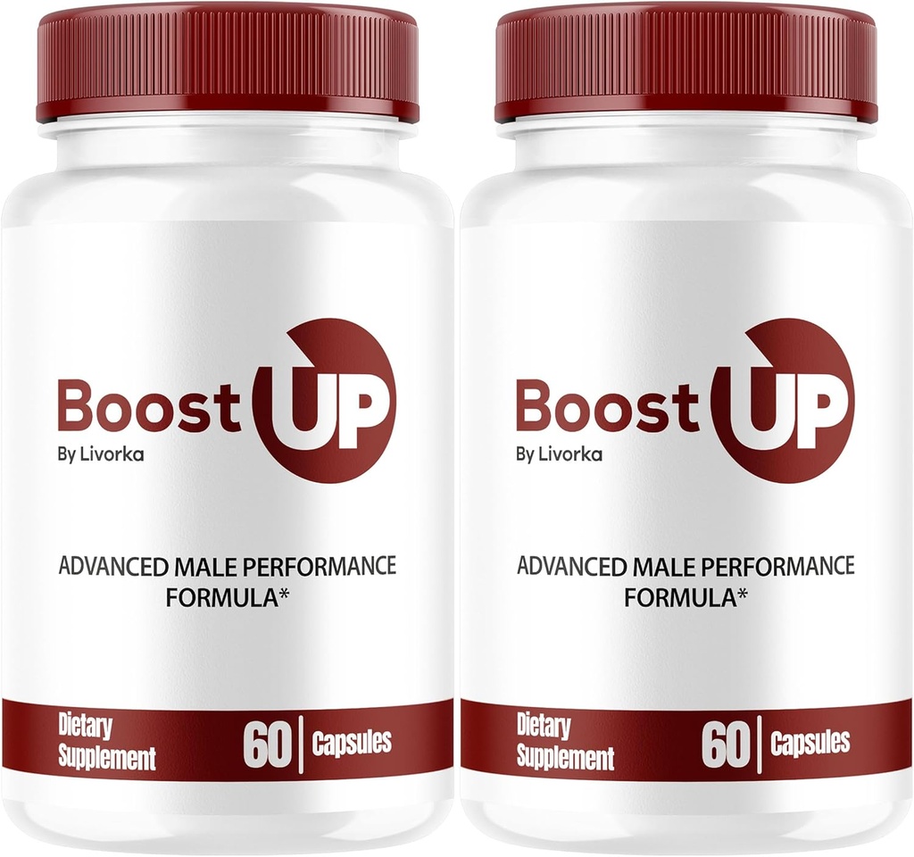 LIVORKA Boost Up Advanced Formula Supplement for Men - 120 Capsules, Pack of 2 2