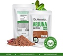 DR Herbalist Arjuna Powder - 200g - 100% Herbal, Natural & Authentic - Herbal Powder for Heart Health - Resealable Pouch 3
