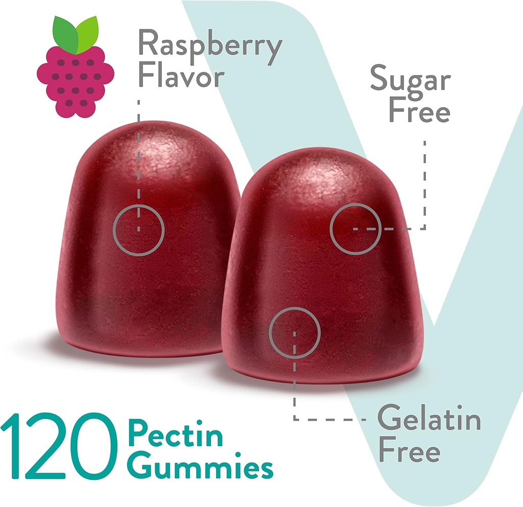 Viteey Probiotic Gummies for Women, Men & Teens, 2 Billion CFUs - Sugar Free - Immune Booster, Digestive Support, Gut Health - Vegan, Gelatin Free, GMO Free - Tasty Chewable Raspberry Flavored Gummy 4