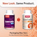 Jarrow Formulas Quercetin 500 mg-Bioflavonoid-Quercetin Dietary Supplement-200 Servings -Supports Healthy Cellular Function & Zinc Balance 15 mg-100 Servings -Includes Copper-Essential Mineral 4