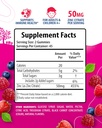 SUNNY SAM Zinc Gummies for Adults & Magnesium Gummies for Kids & Adults - 100mg - Calm Magnesium Chews 4