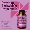 USDA Organic Beet Root with Black Pepper (2 Pack), 1350mg Organic Beet Root Powder, Dietary Supplement, 120 Tablets Each (240 Total) 5