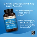 Dr. Mercola Antarctic Krill Oil Double Strength - 2,000 mg - Omega-3 Supplement with EPA & DHA - Supports Brain, Heart, Joint & Immune Health - GMO-Free & Gluten-Free - 270 Capsules (90 Servings) 5