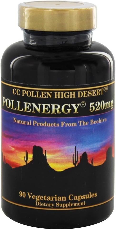 C.C. Pollen Energy 520mg - 90 caps,(CC Pollen Company) 2